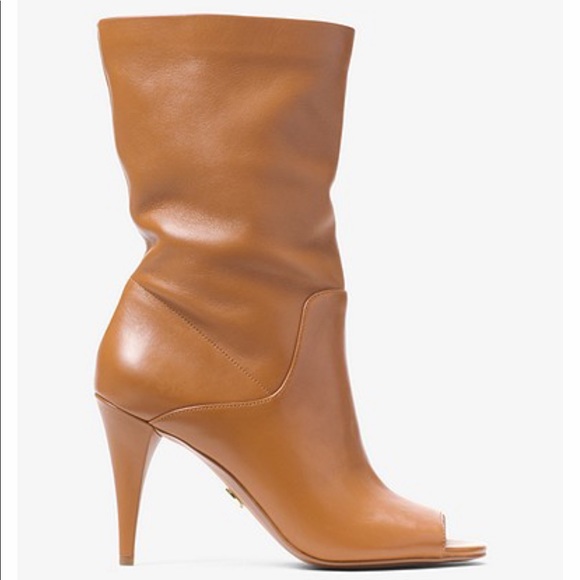 ❌SOLD on MC❌Elaine Leather Mid Calf Boots Size 8 - Picture 2 of 6